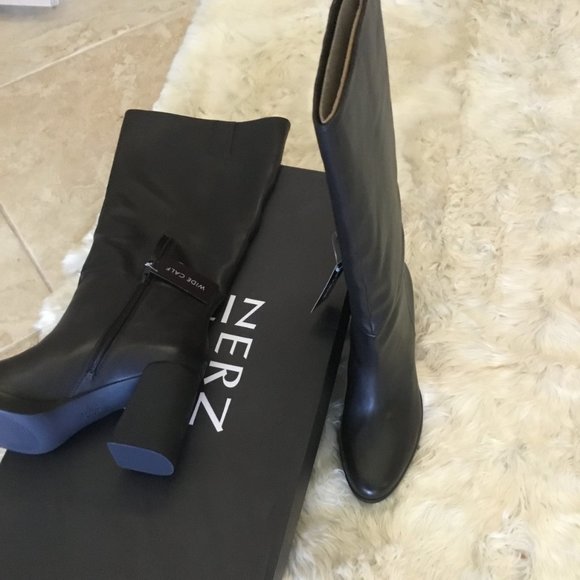 Naturalizer leather GEN-ALIGN wide calf boots size 12 new - Picture 4 of 5